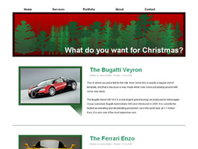 XHTML Template Preview